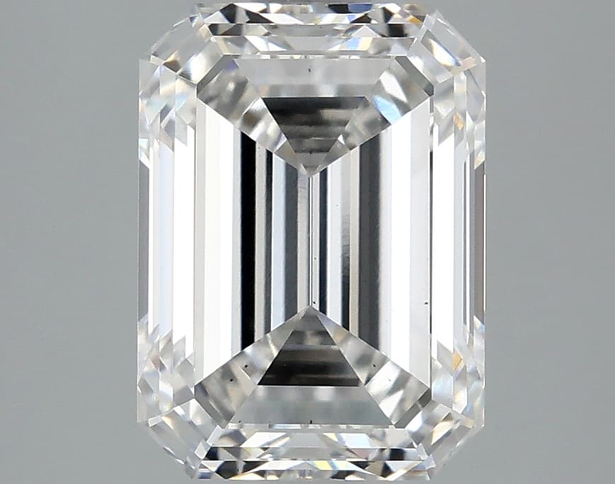 2.96ct | Emerald | F | VS2 | Excellent