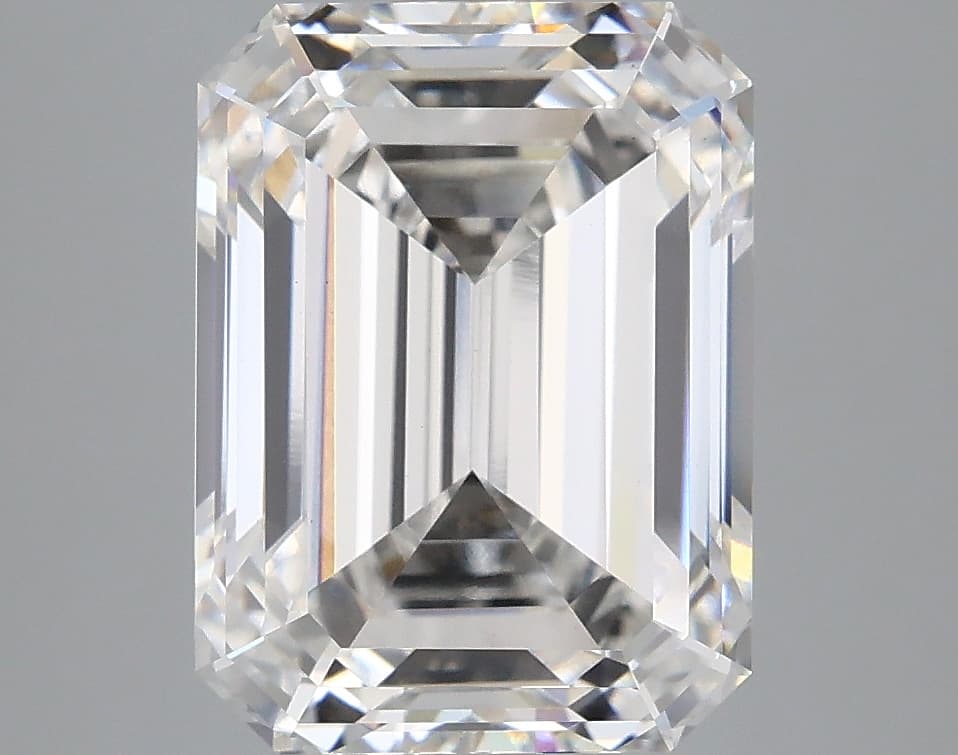 IGI | 5.1ct | Emerald | F | VS1 | Ideal