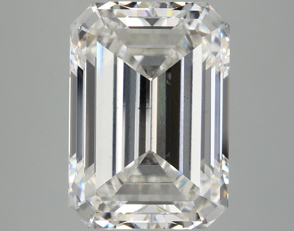 4.87ct | Emerald | F | VS2 | Ideal