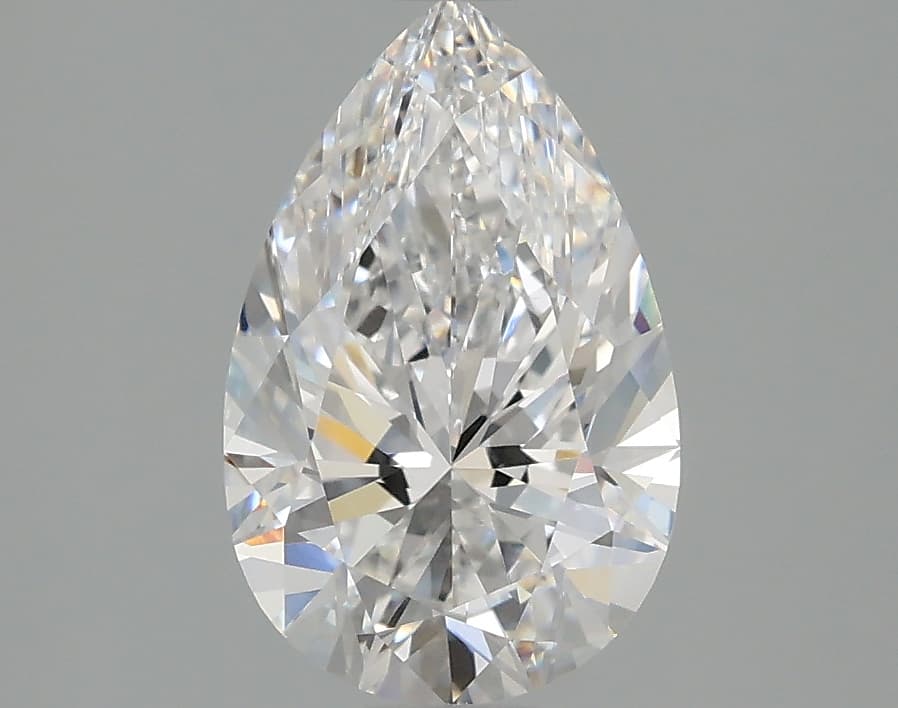 IGI | 1.96ct | Pear | D | VVS2 | Ideal