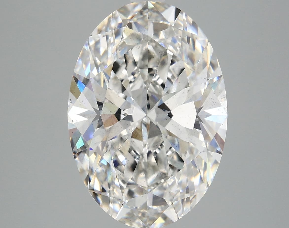 IGI | 5.1ct | Oval | G | SI1 | Ideal