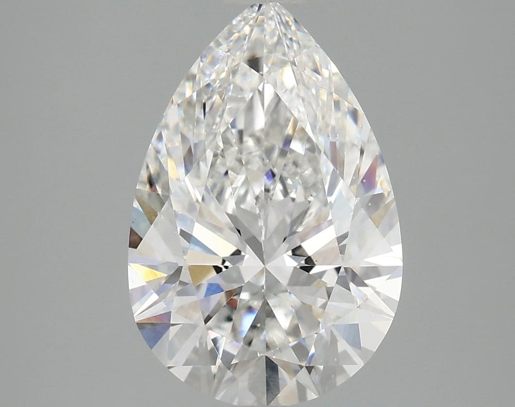 2.96ct | Pear | E | VS1 | Excellent