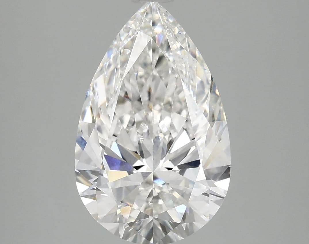2.96ct | Pear | F | VS1 | Ideal
