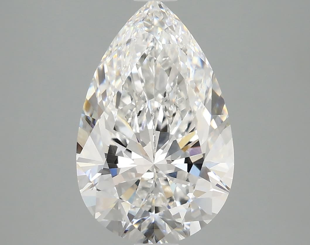 2.96ct | Pear | E | VVS2 | Ideal