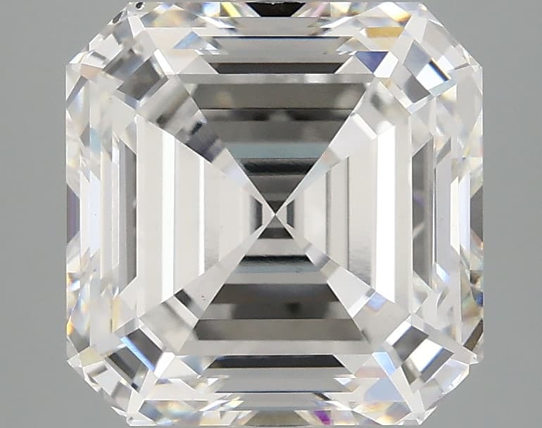 IGI | 4.1ct | Asscher | E | VS1 | Ideal