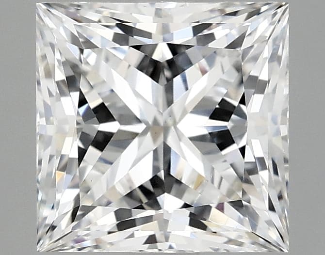 2.96ct | Princess | D | VS1 | Ideal