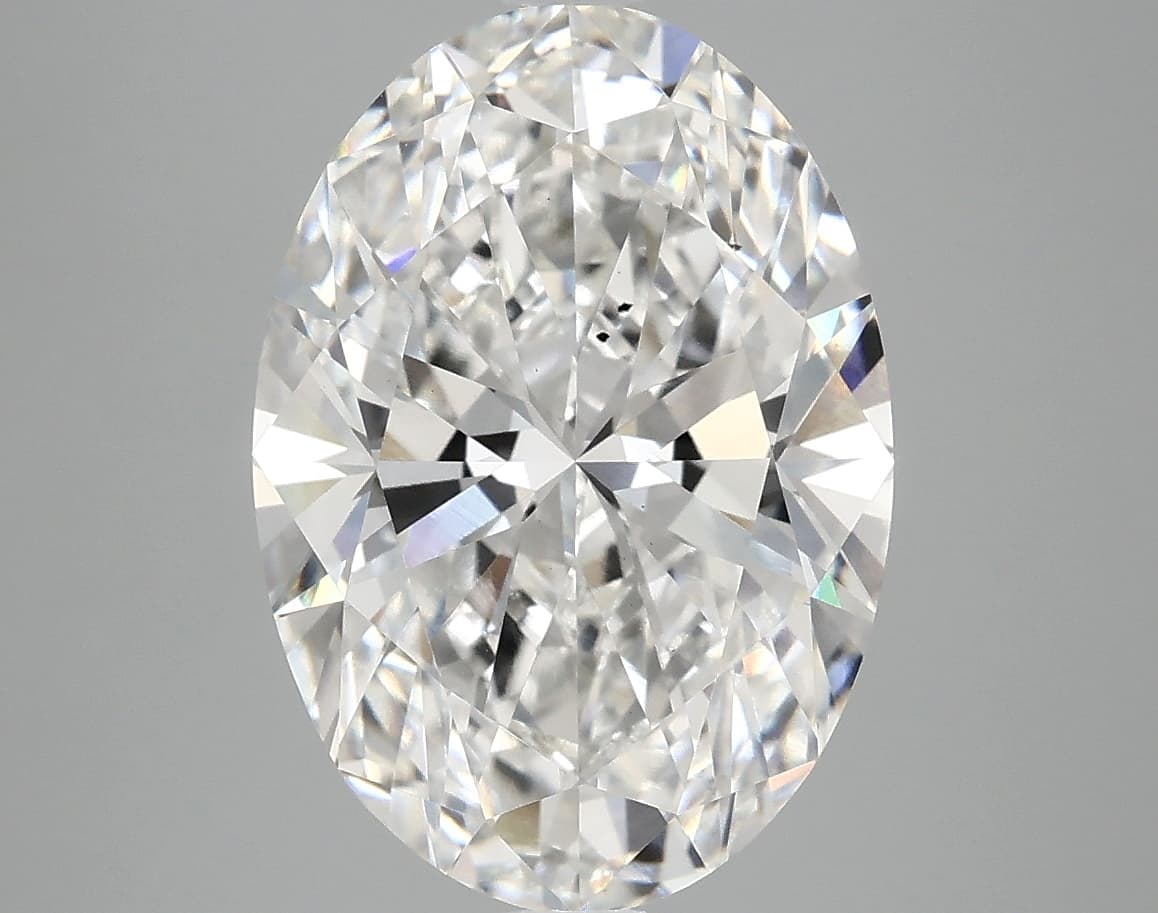 IGI | 4.8ct | Oval | F | VS2 | Ideal