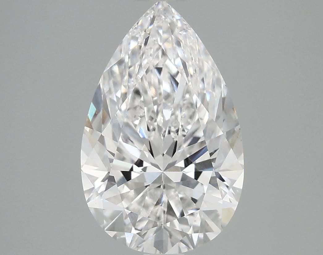 2.96ct | Pear | D | VS1 | Ideal