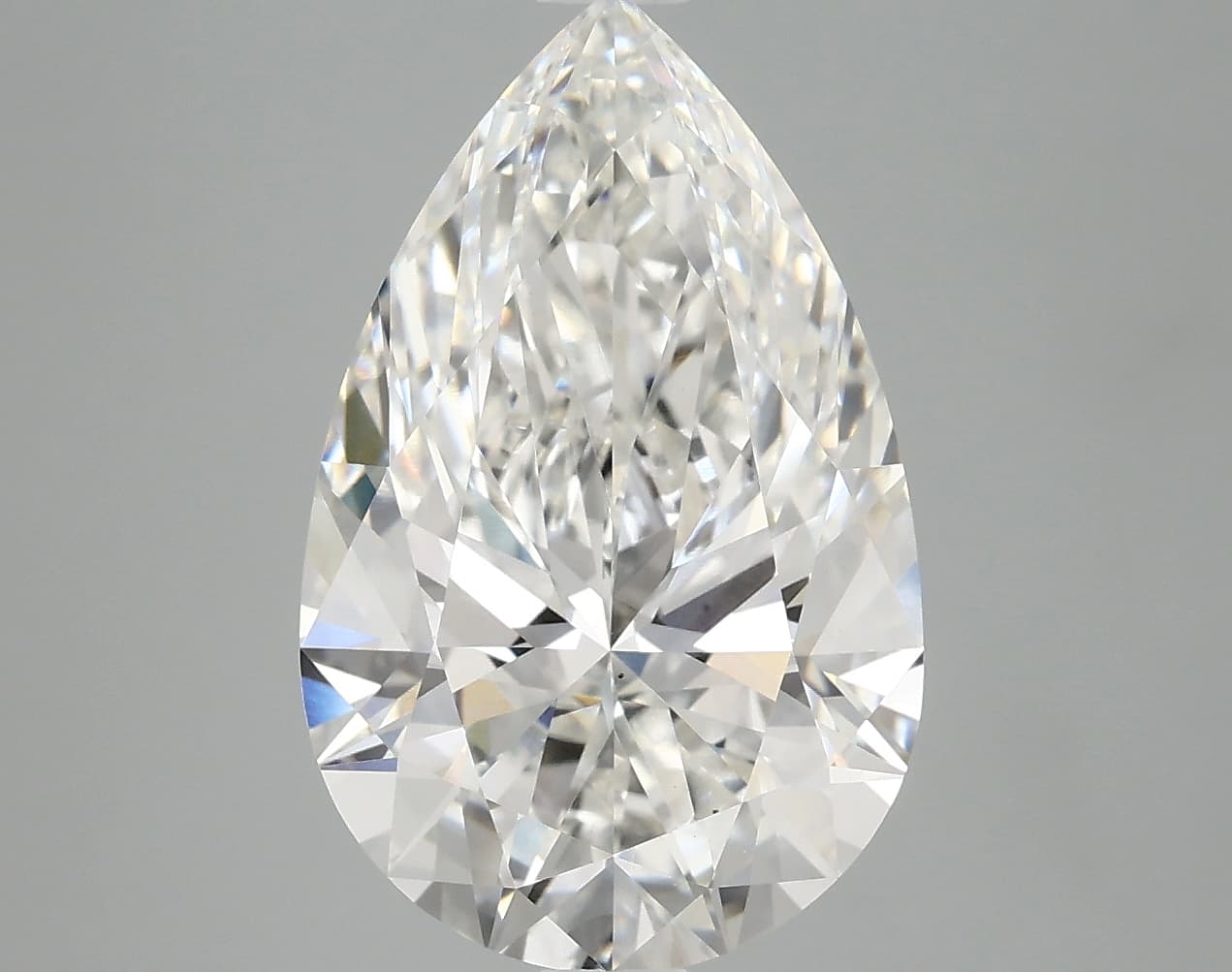 IGI | 5.1ct | Pear | F | VS1 | Ideal
