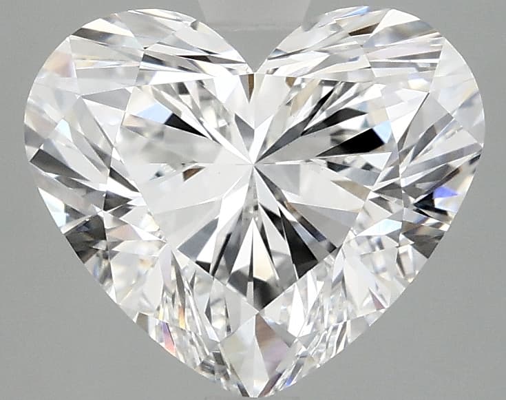 2.96ct | Heart | E | VVS2 | Ideal