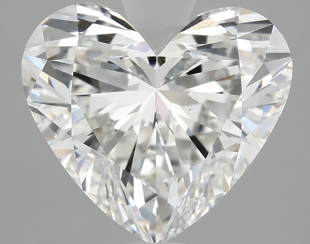 IGI | 2.97ct | Heart | F | VS1 | Ideal