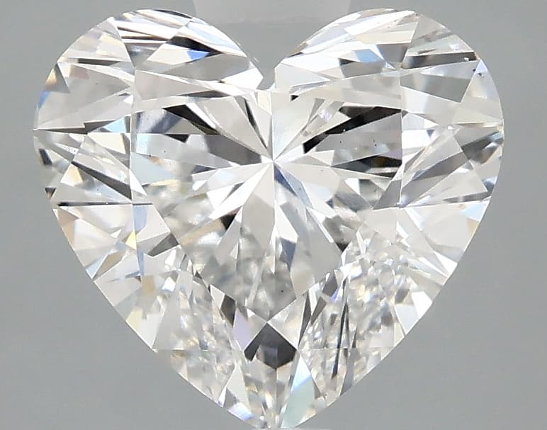 2.96ct | Heart | E | VS2 | Ideal