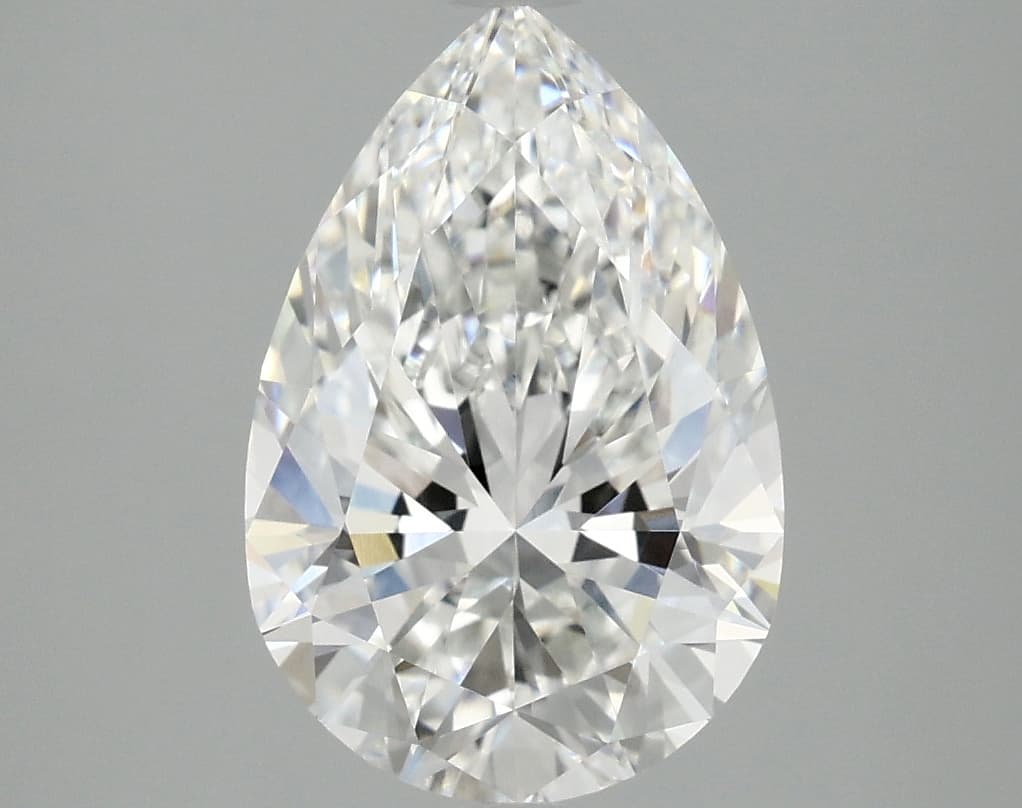 2.96ct | Pear | E | VVS2 | Ideal