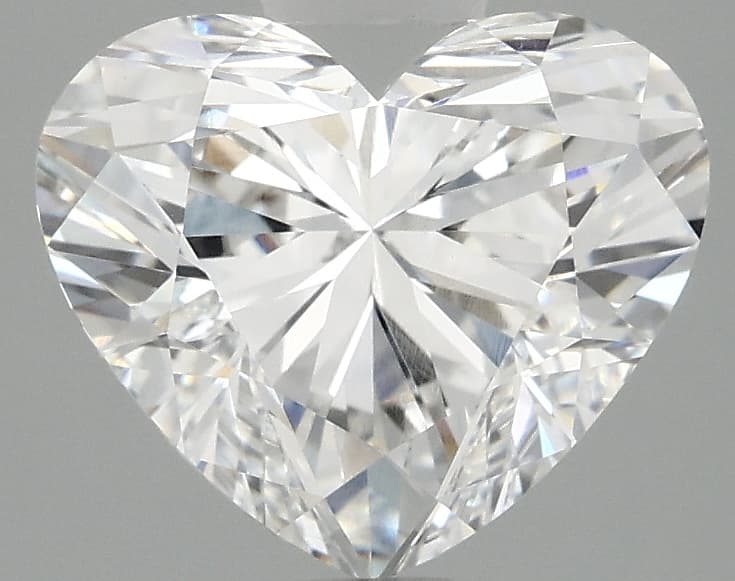 2.96ct | Heart | D | VVS2 | Ideal