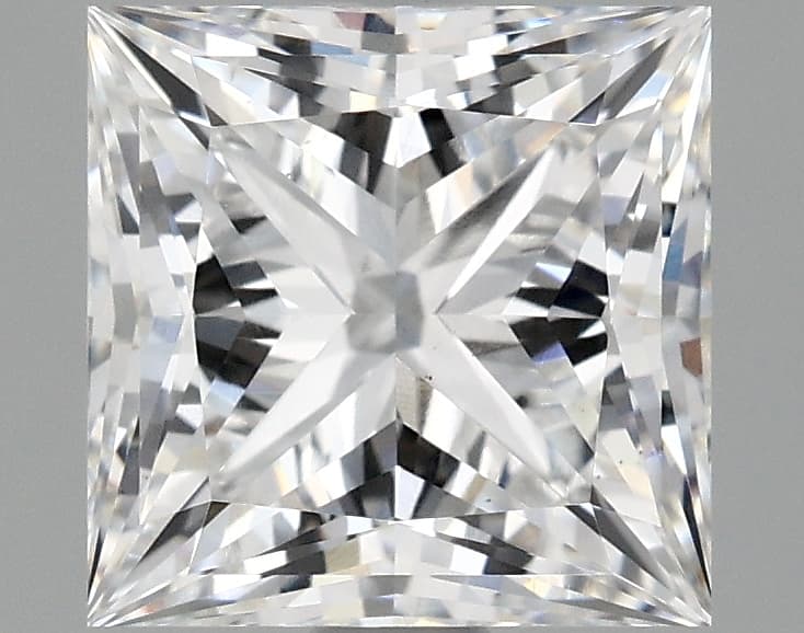 2.08ct | Princess | D | VS2 | Ideal