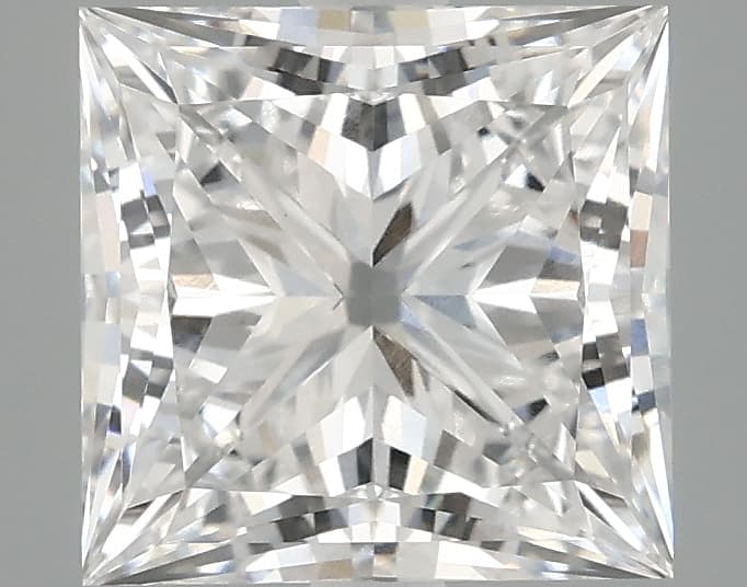 2.96ct | Princess | D | VS1 | Ideal