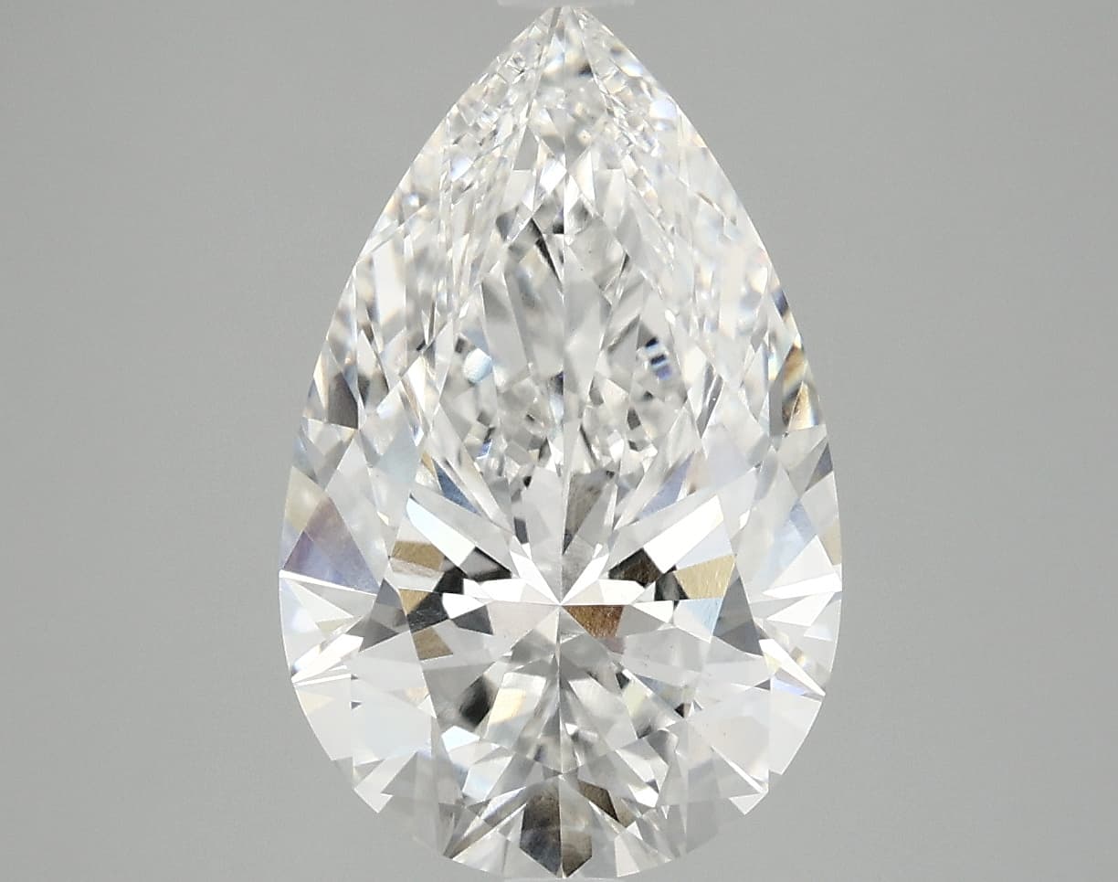 IGI | 4.1ct | Pear | E | VS1 | Ideal