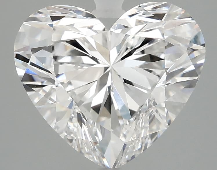 2.96ct | Heart | D | VS1 | Ideal