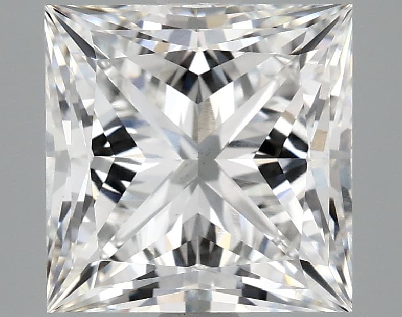 2.96ct | Princess | D | VS1 | Ideal