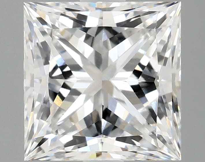 IGI | 3.08ct | Princess | E | VS1 | Ideal