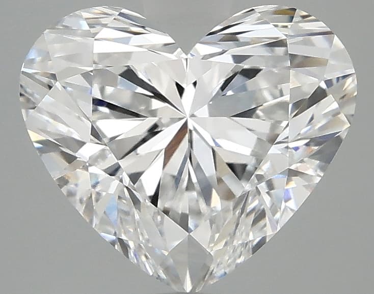 IGI | 2.92ct | Heart | D | VVS2 | Ideal