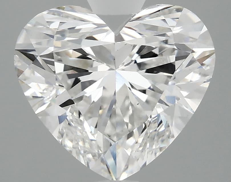 2.96ct | Heart | E | VS2 | Ideal