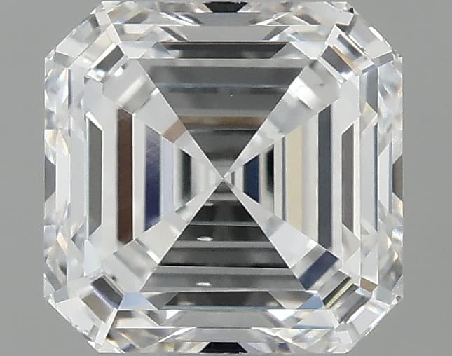 0.91ct | Asscher | E | VS2 | Ideal