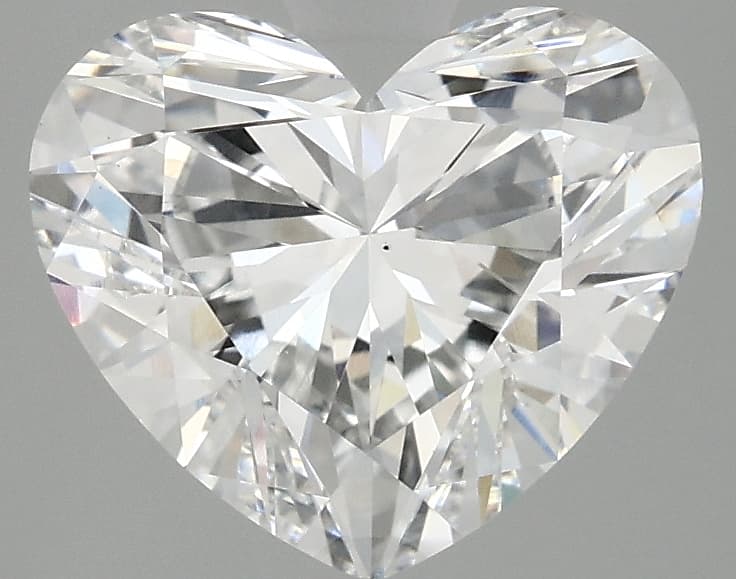 2.96ct | Heart | E | VS1 | Ideal