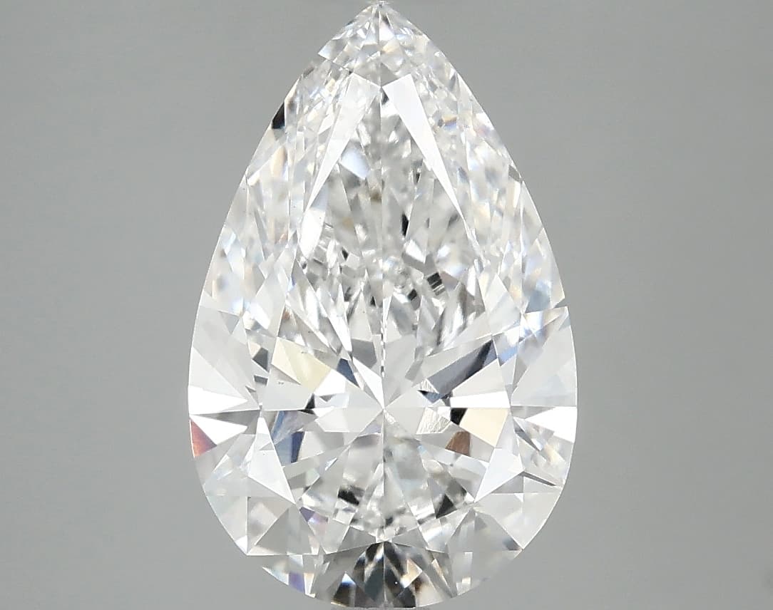 2.96ct | Pear | D | VS1 | Ideal