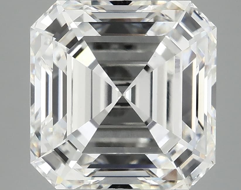 IGI | 5.1ct | Asscher | F | VVS2 | Ideal