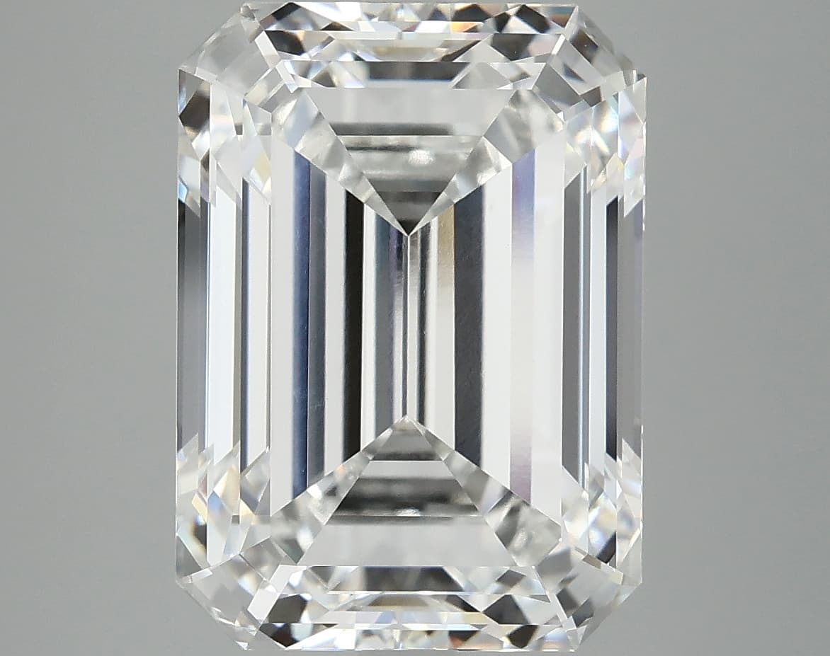 8.5ct | Emerald | E | VVS2 | Ideal