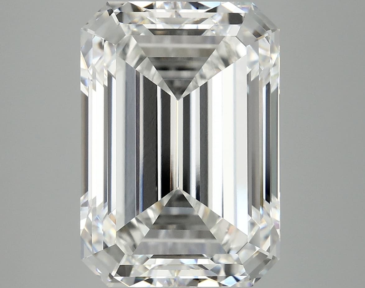 8.27ct | Emerald | F | VS1 | Ideal