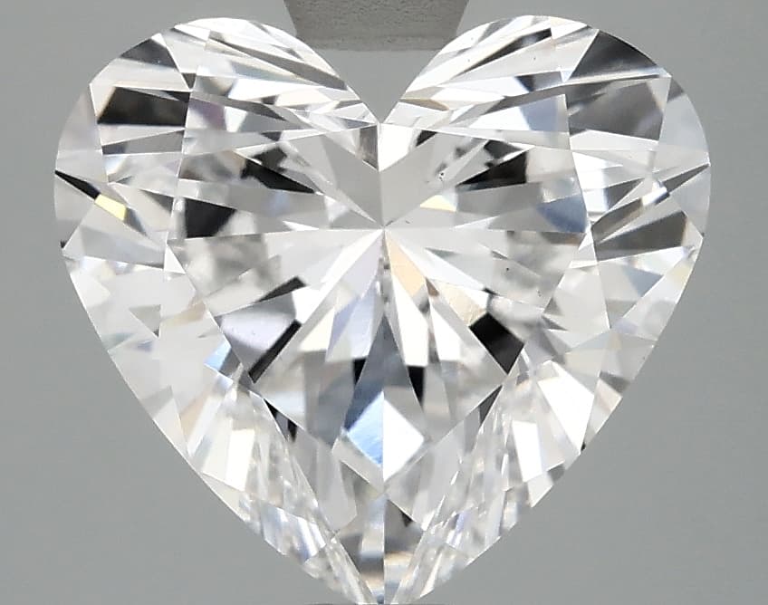 2.96ct | Heart | D | VS1 | Ideal