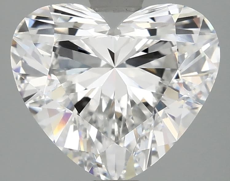 2.85ct | Heart | D | VVS2 | Ideal