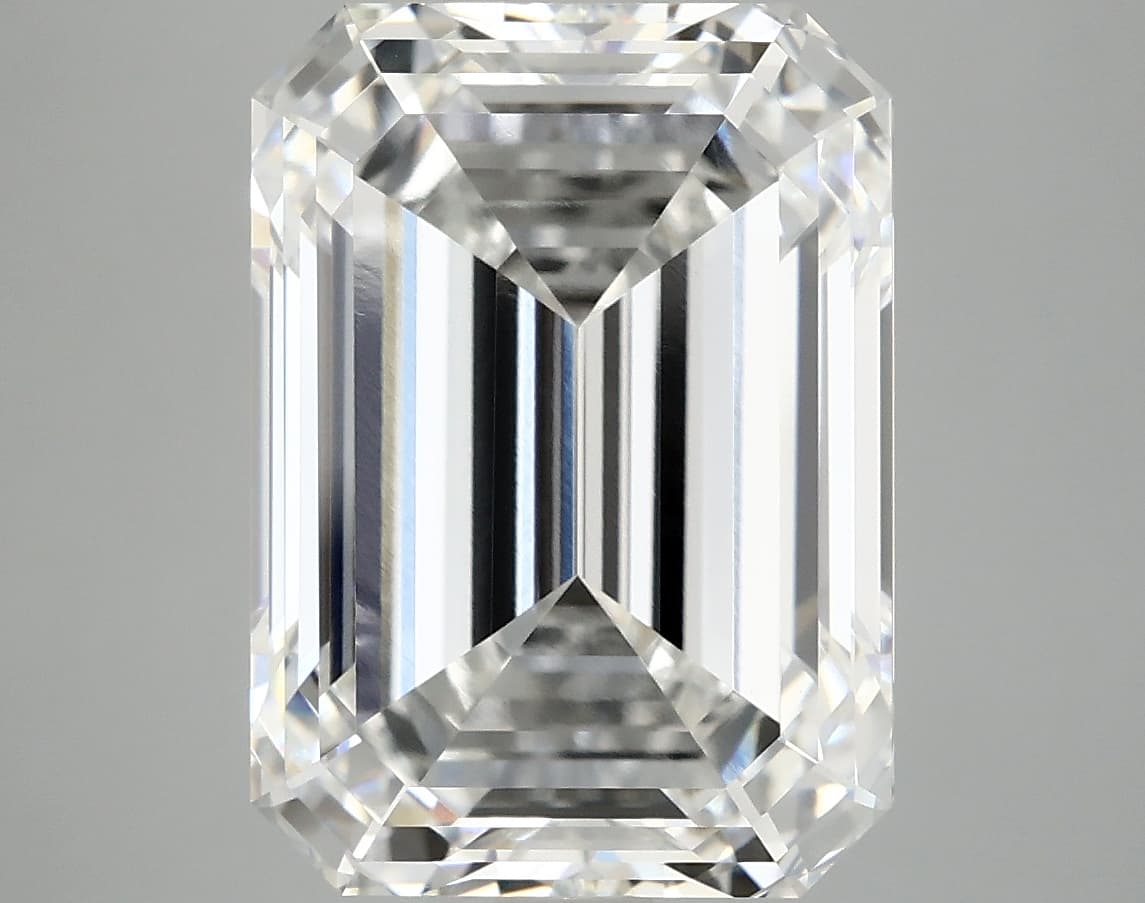 IGI | 8.22ct | Emerald | F | VVS2 | Ideal