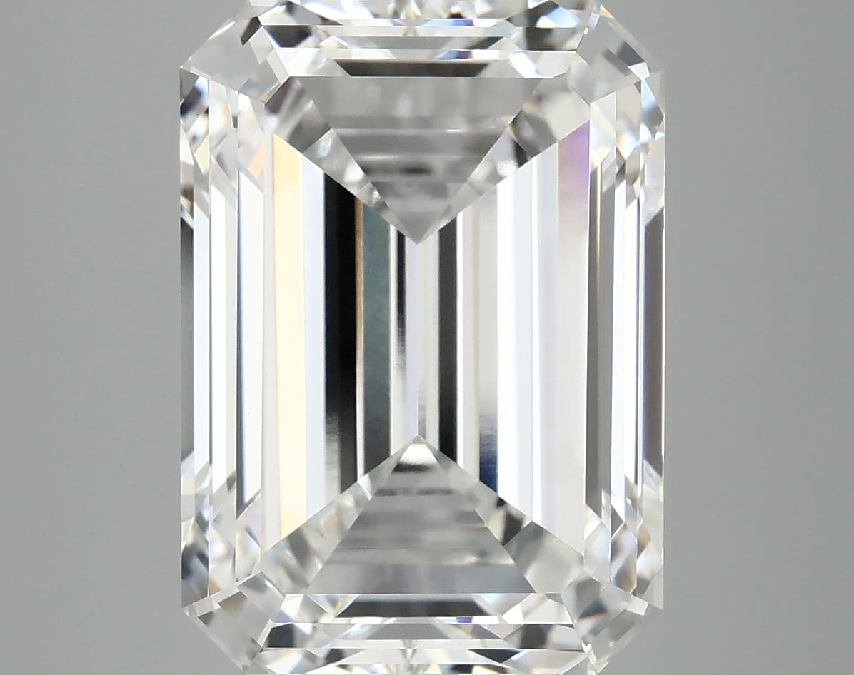 8.36ct | Emerald | E | VVS2 | Ideal