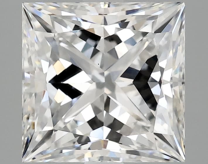 2.96ct | Princess | E | VS1 | Ideal