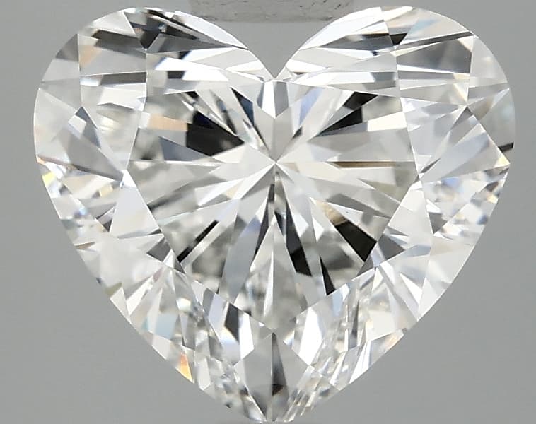 2.96ct | Heart | F | VVS2 | Ideal