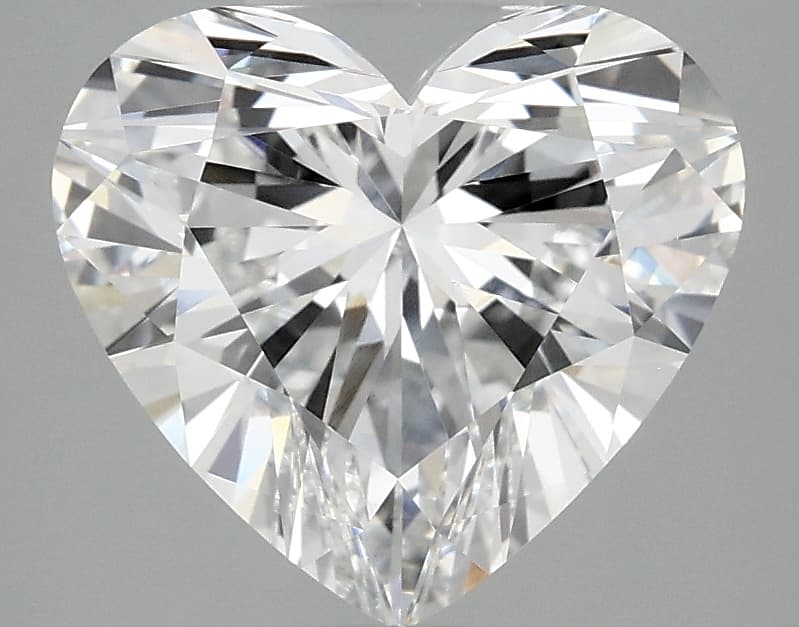 2.96ct | Heart | D | VS1 | Ideal