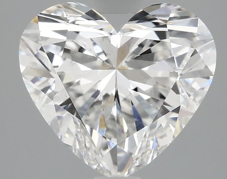 2.96ct | Heart | E | VS2 | Ideal
