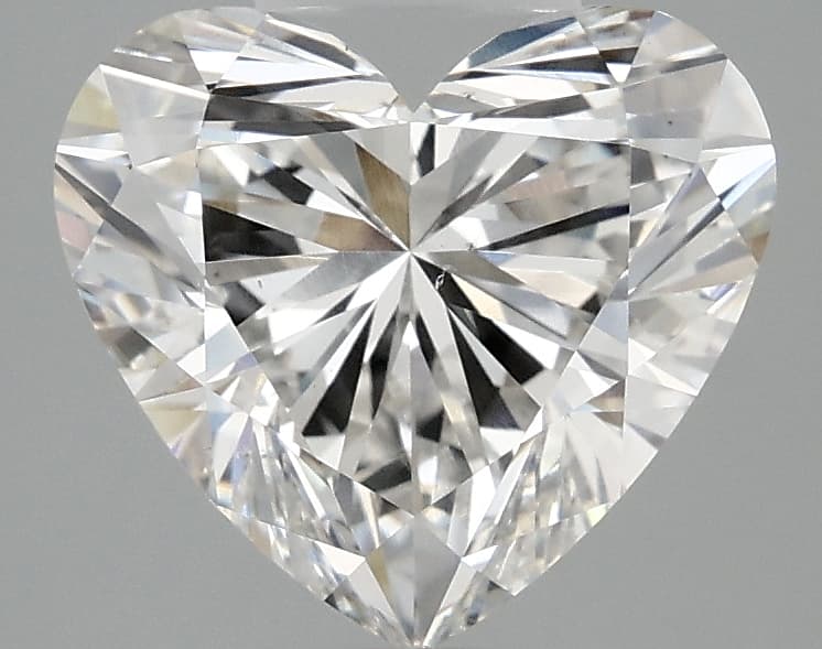 IGI | 2.96ct | Heart | F | VS2 | Ideal