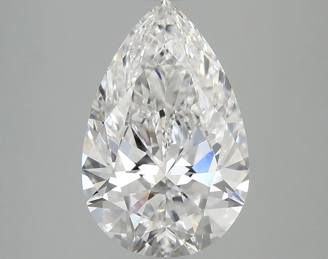 2.96ct | Pear | D | VS1 | Ideal