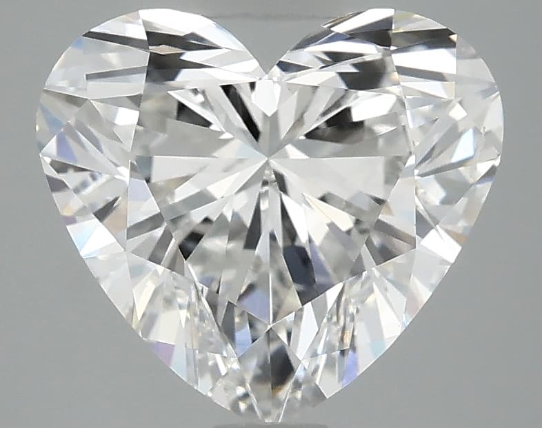 2.96ct | Heart | D | VVS2 | Ideal