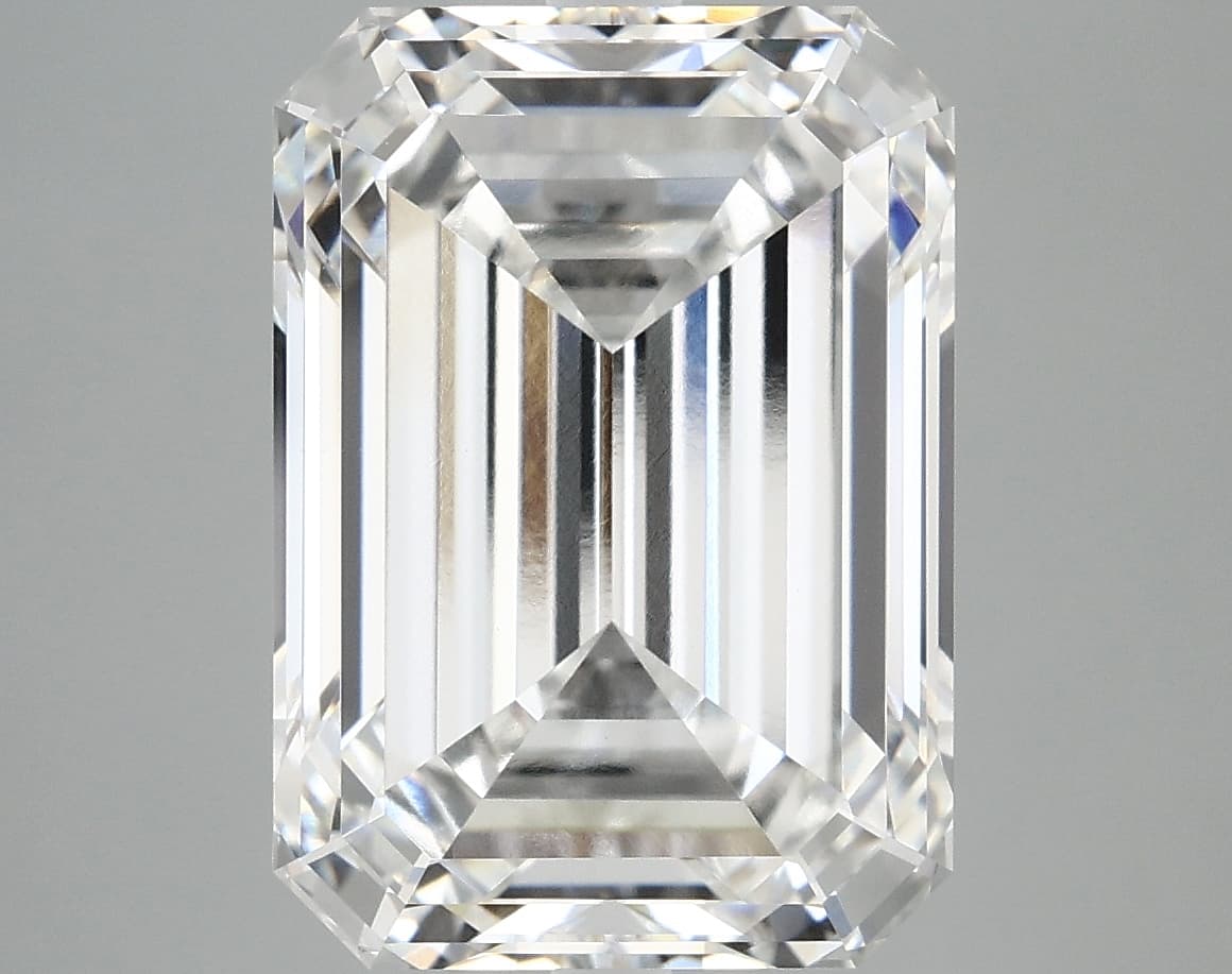 8.26ct | Emerald | E | VVS2 | Ideal