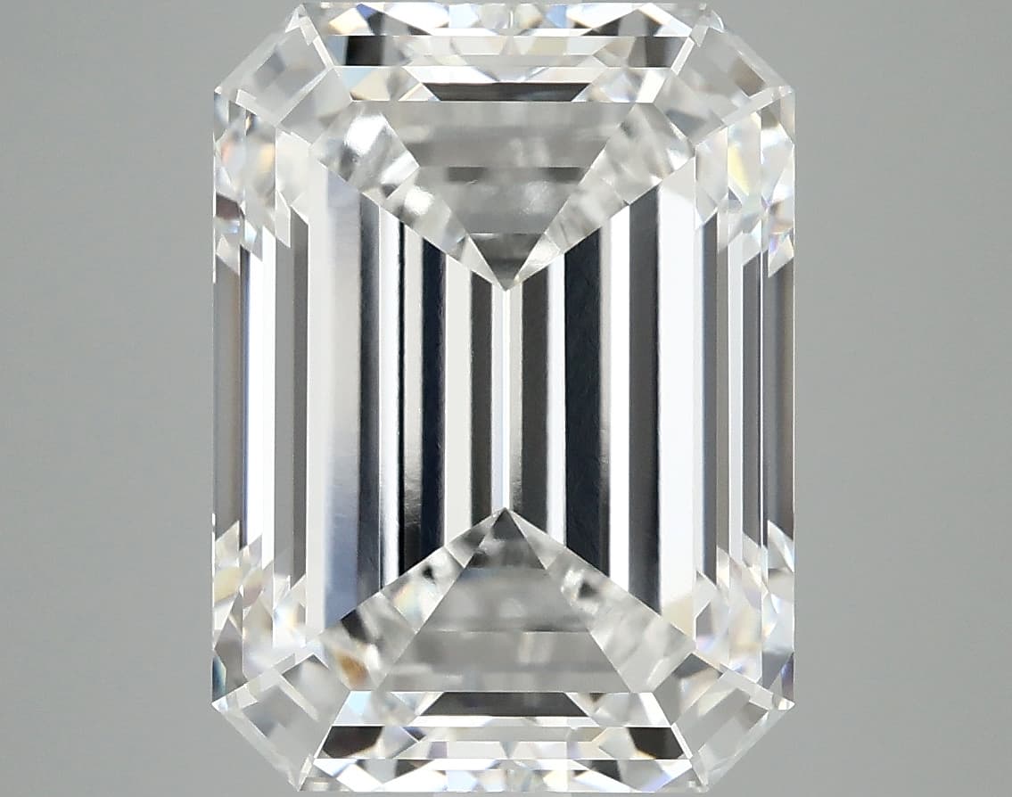 8.06ct | Emerald | E | VVS2 | Ideal