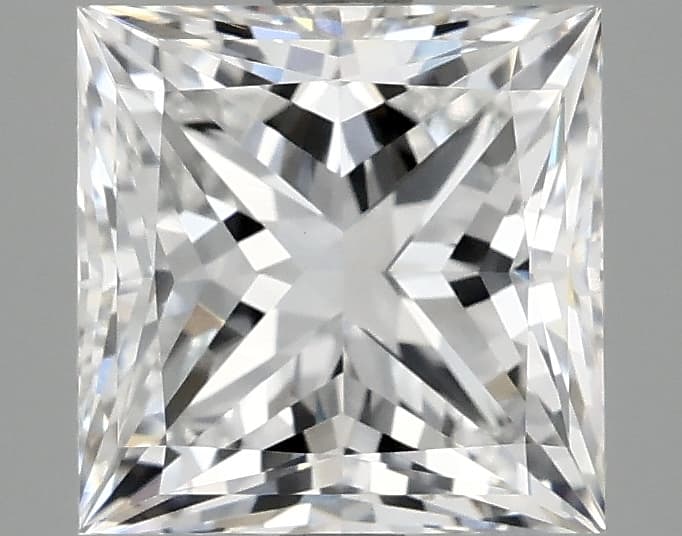 2.96ct | Princess | E | VS1 | Ideal