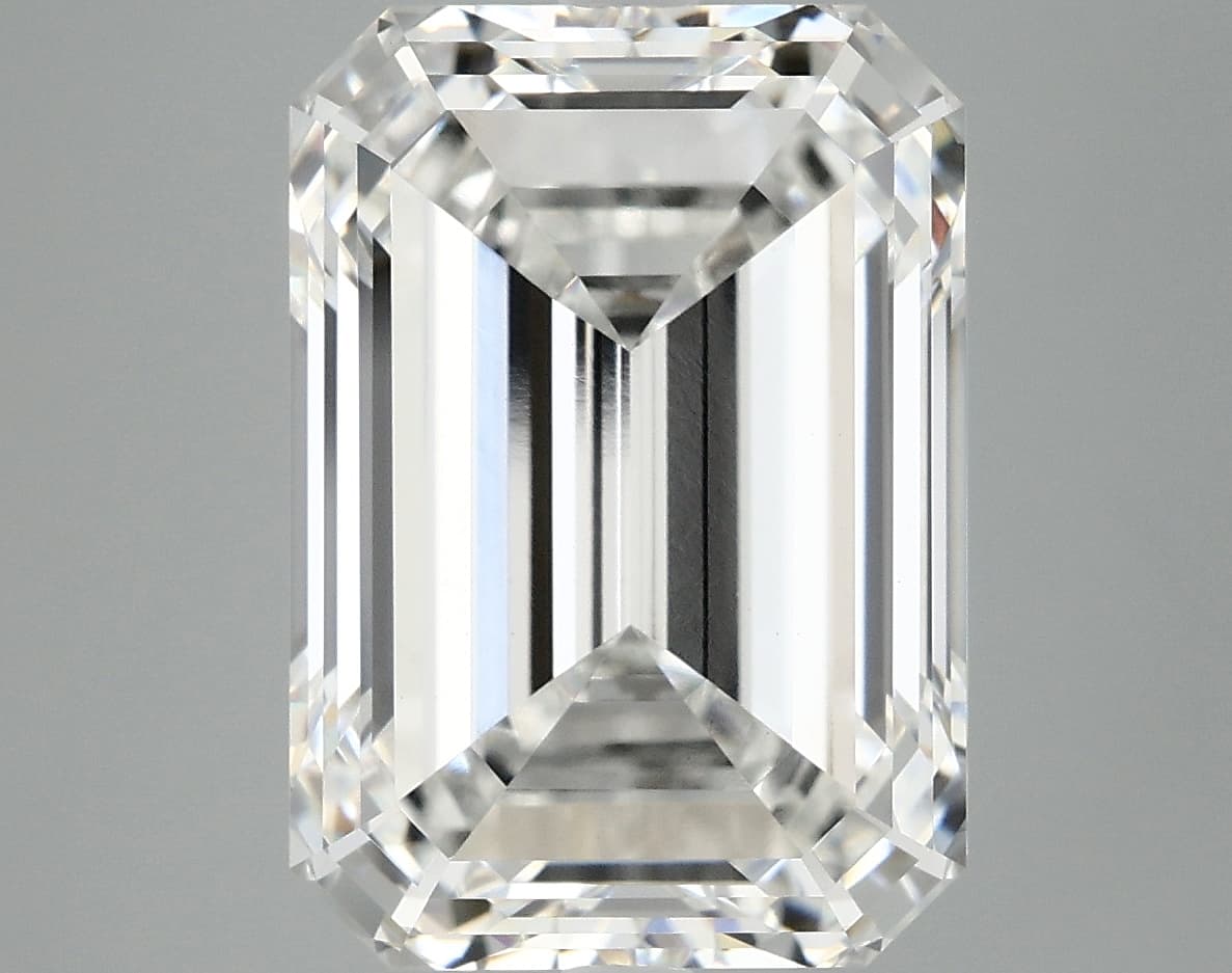 IGI | 8.51ct | Emerald | F | VVS2 | Ideal