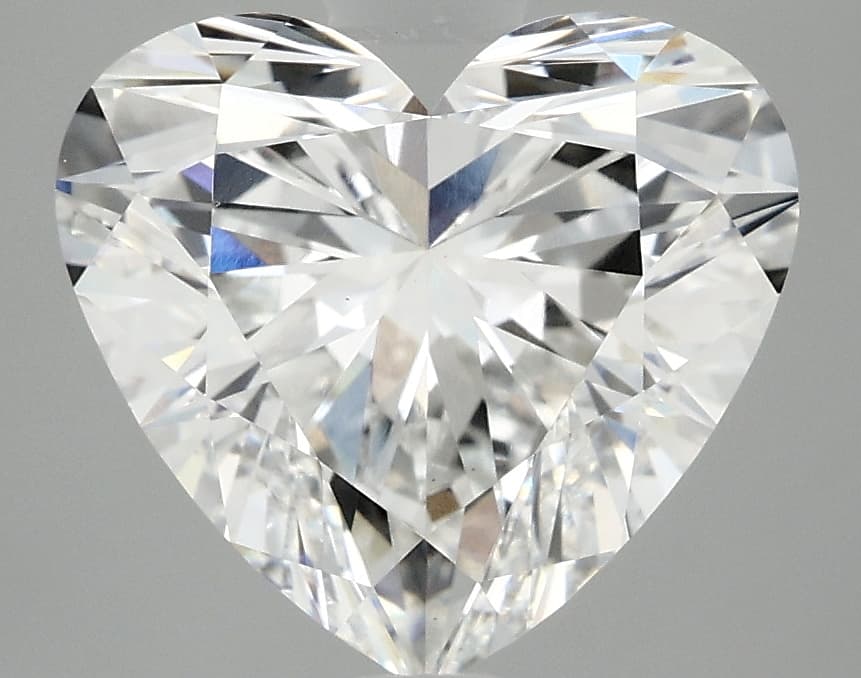 3.87ct | Heart | E | VS1 | Ideal