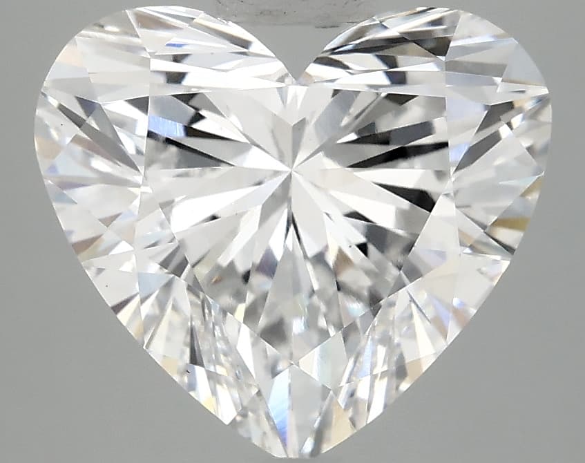 3.86ct | Heart | D | VS1 | Ideal
