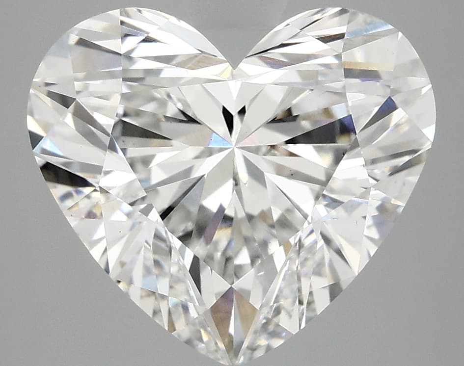 4.85ct | Heart | E | VS1 | Excellent